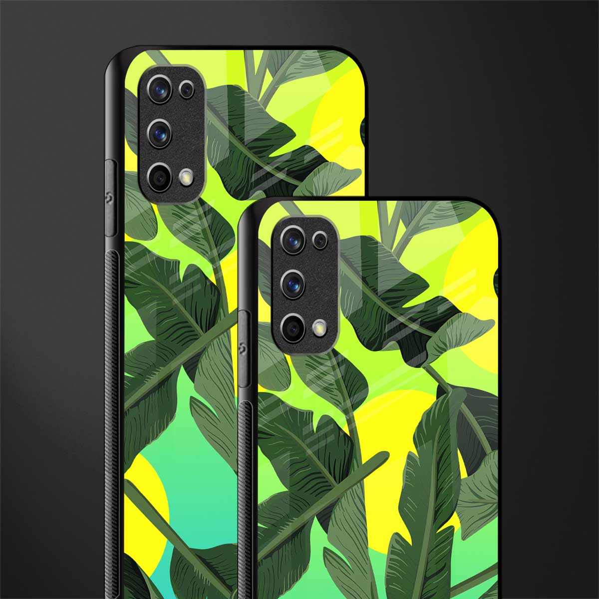 nostalgic floral glass case for realme 7 pro image-2