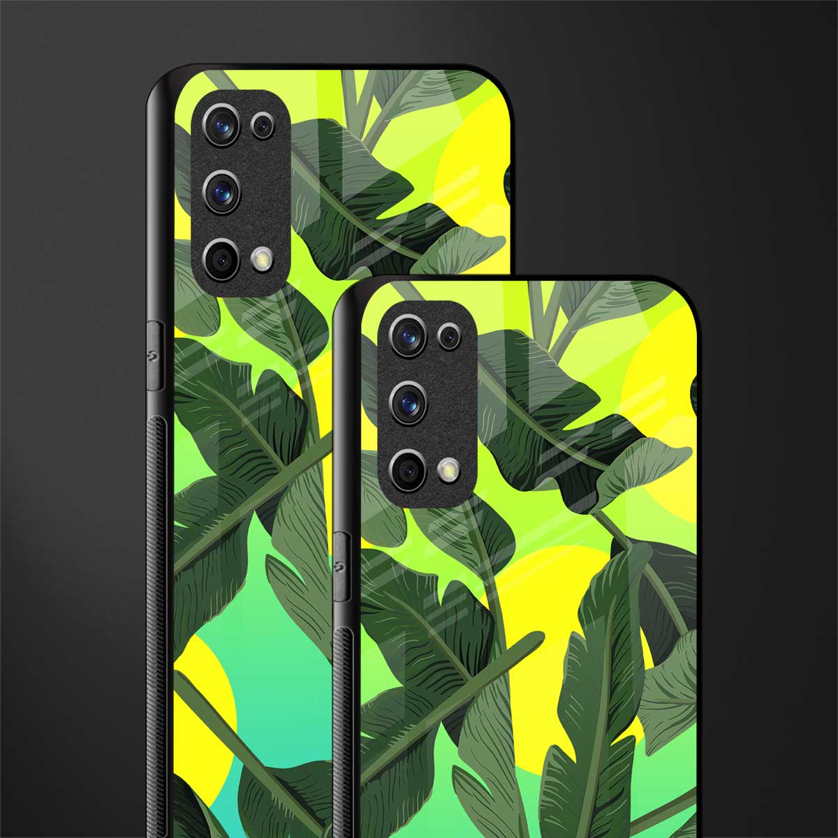nostalgic floral glass case for realme x7 pro image-2