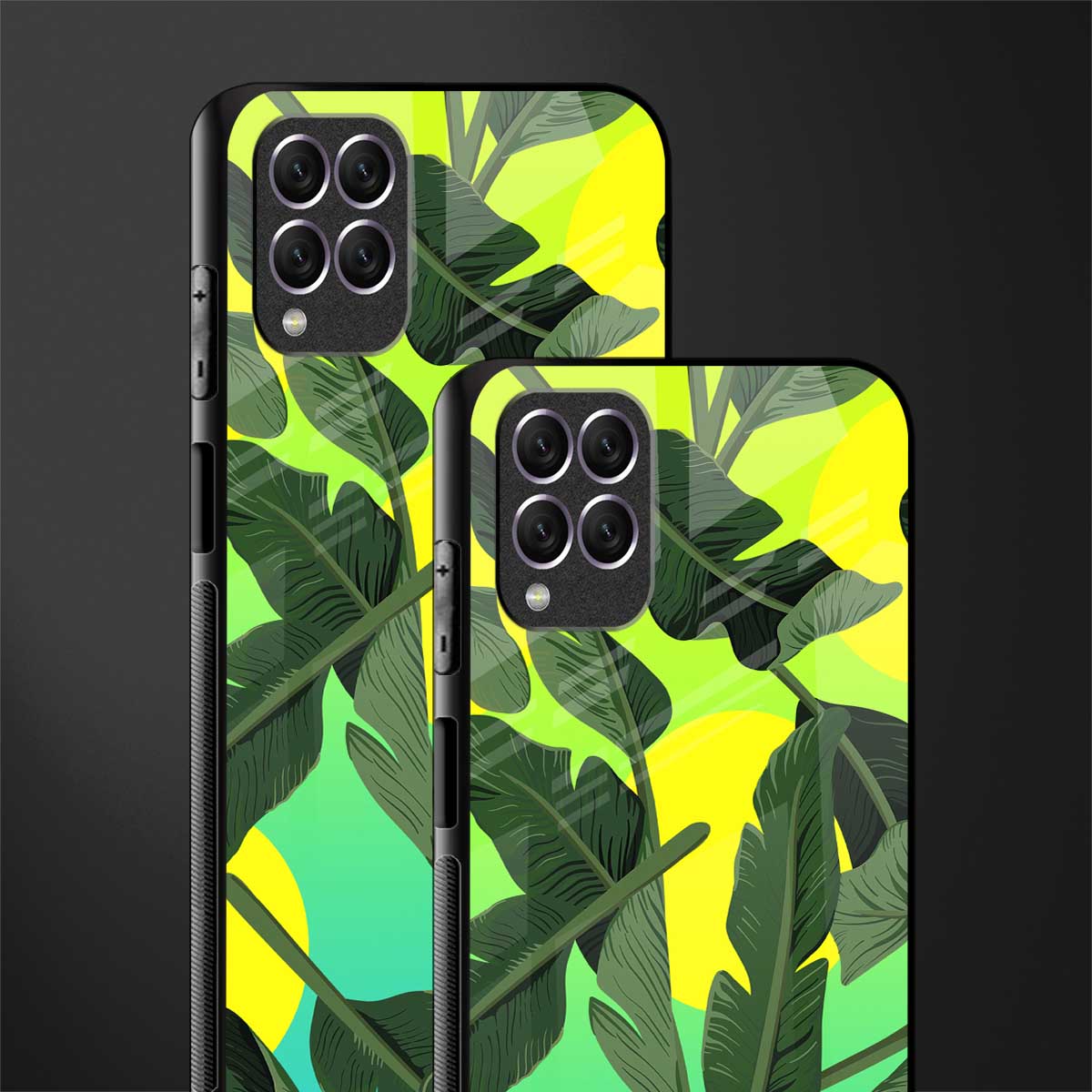 nostalgic floral glass case for samsung galaxy f62 image-2