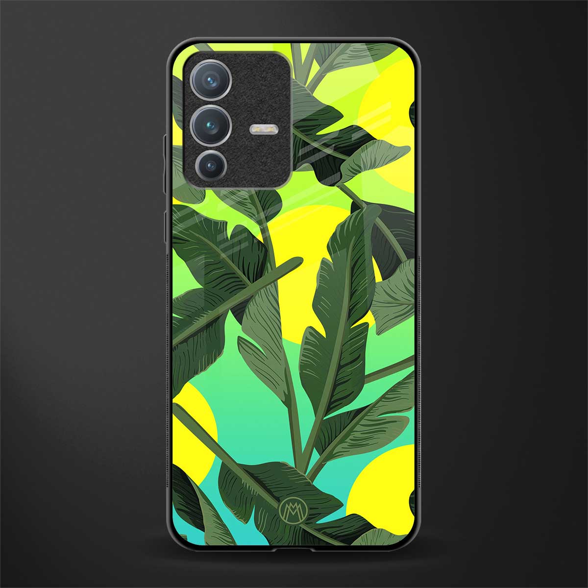 nostalgic floral glass case for vivo v23 pro 5g image