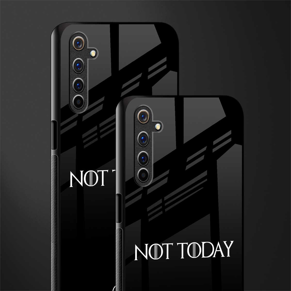 not today phone case | glass case for realme 6