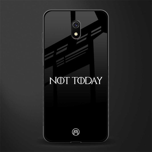 not today phone case | glass case for redmi 8a