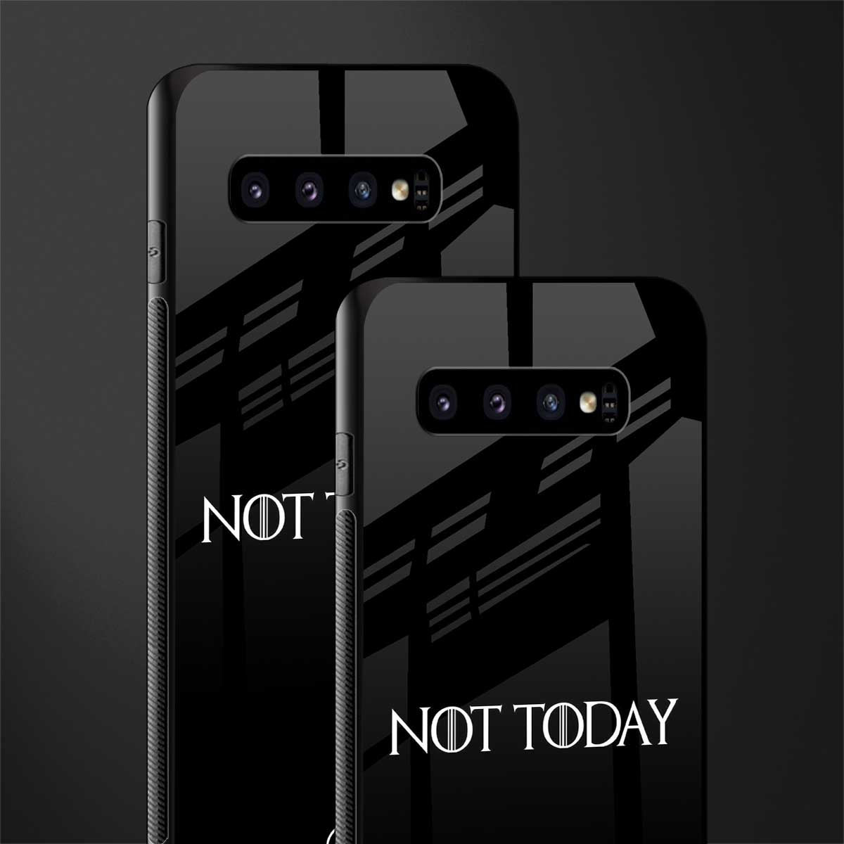 not today phone case | glass case for samsung galaxy s10