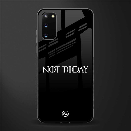 not today phone case | glass case for samsung galaxy s20
