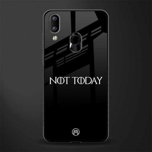 not today phone case | glass case for vivo y91