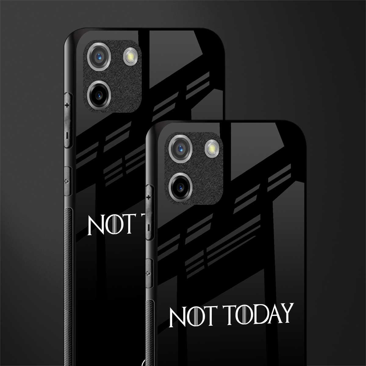 not today phone case | glass case for realme c11