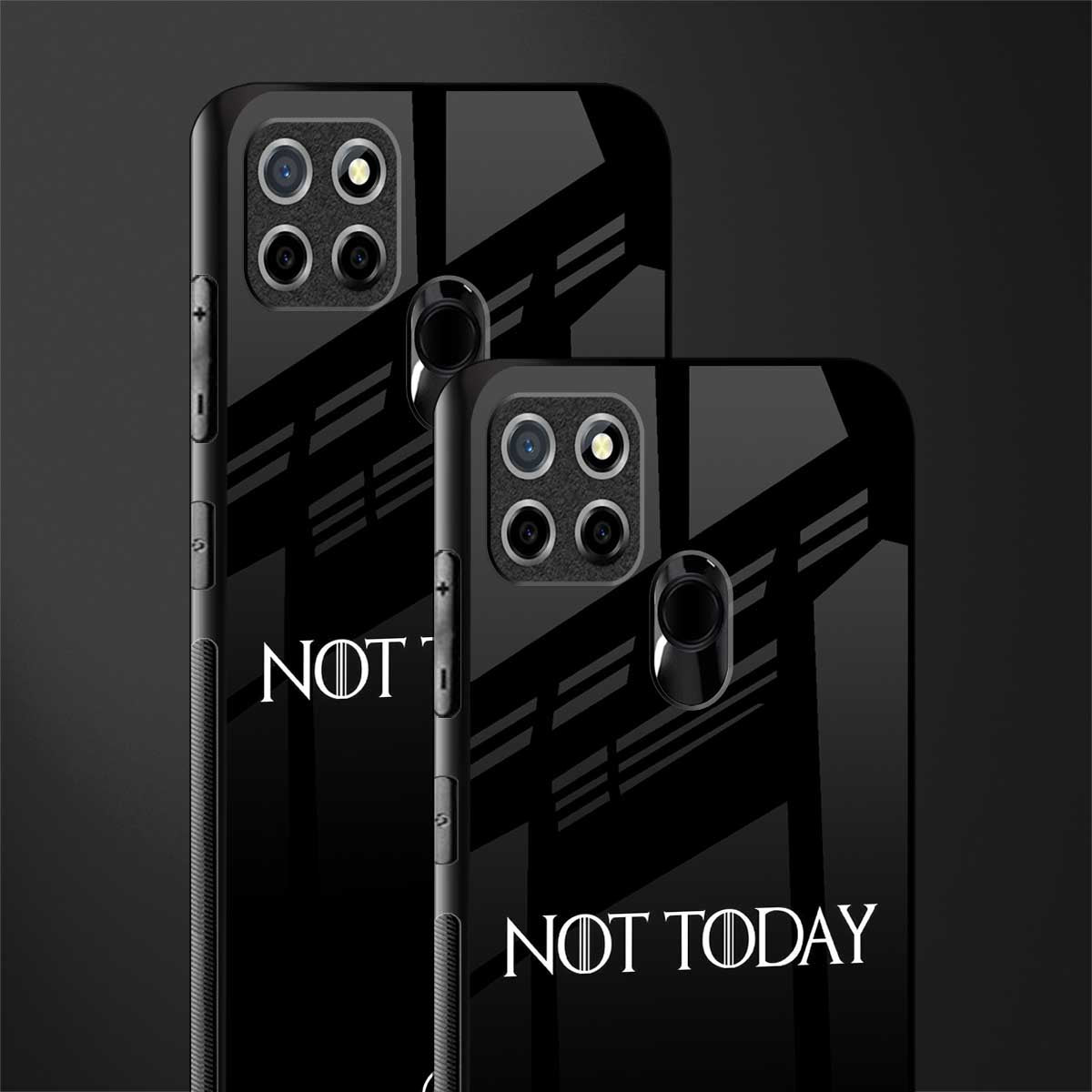 not today glass case for realme narzo 20 image-2