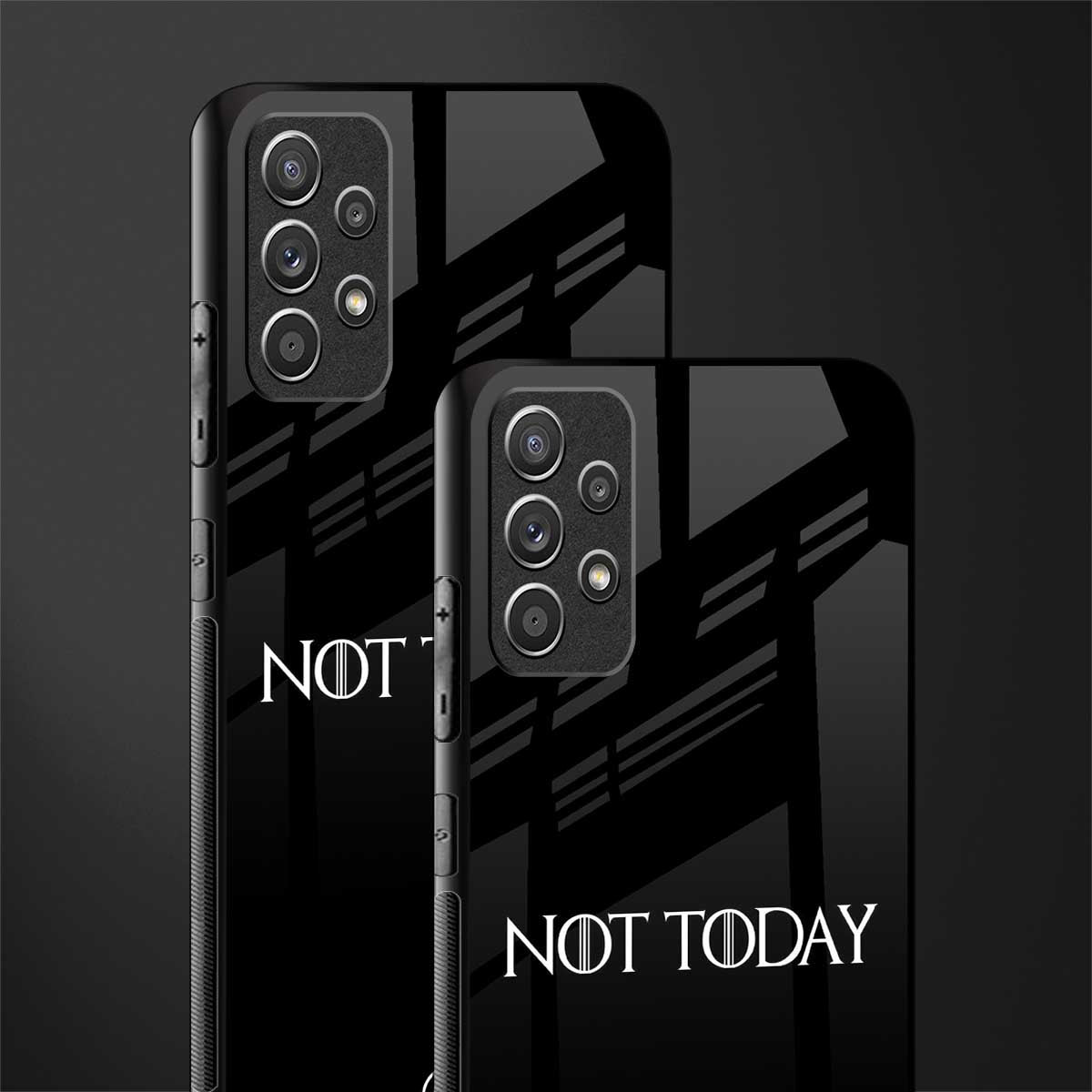 not today glass case for samsung galaxy a72 image-2