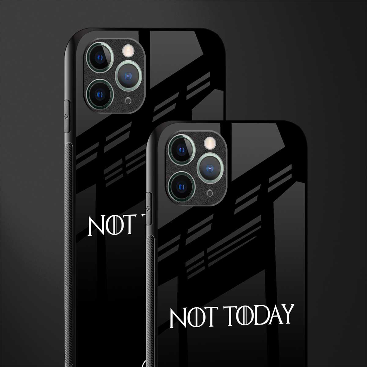 not today glass case for iphone 11 pro image-2