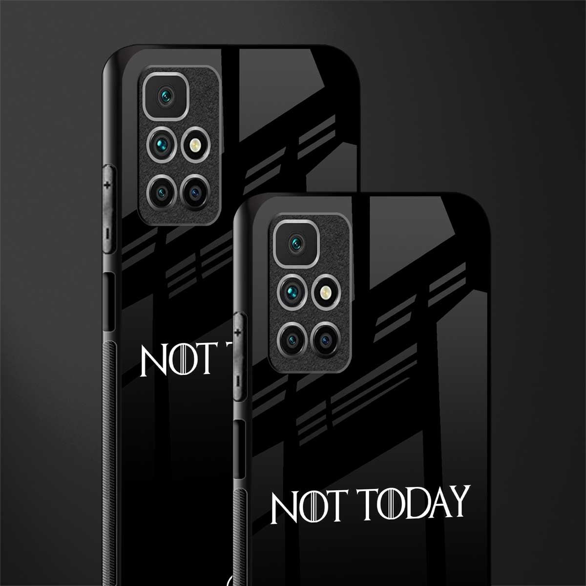 not today glass case for redmi 10 prime image-2
