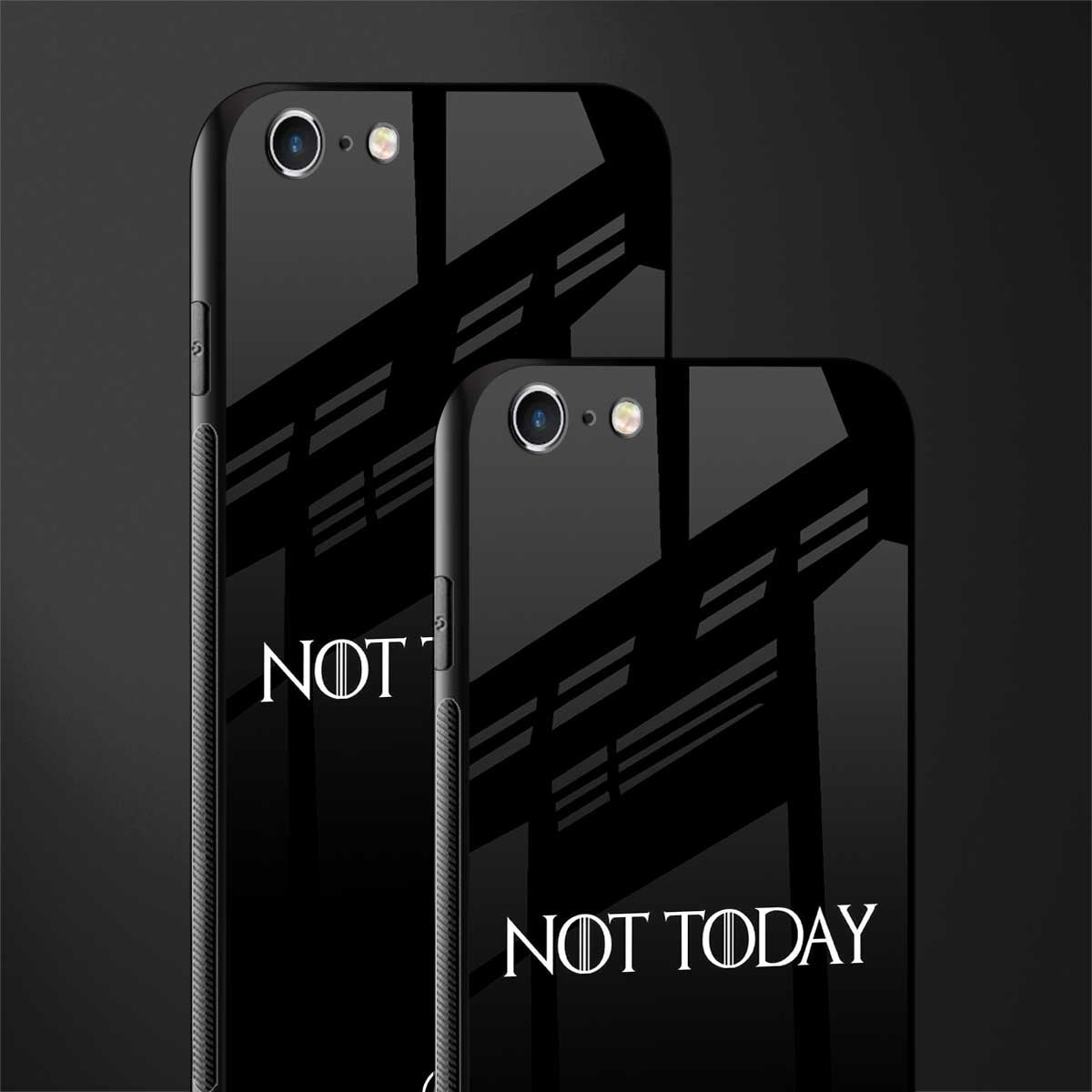 not today phone case | glass case for iphone 6