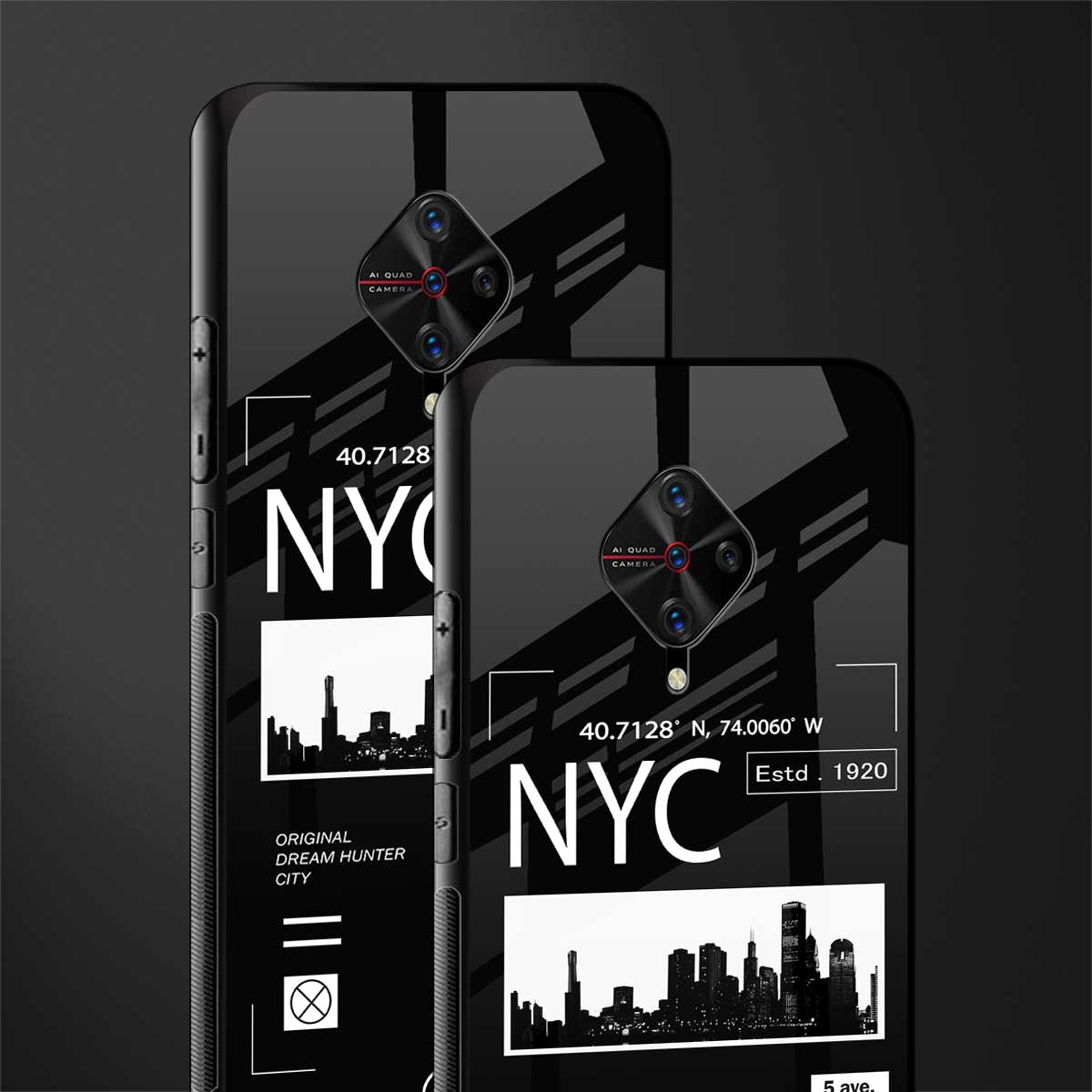 nyc glass case for vivo s1 pro image-2