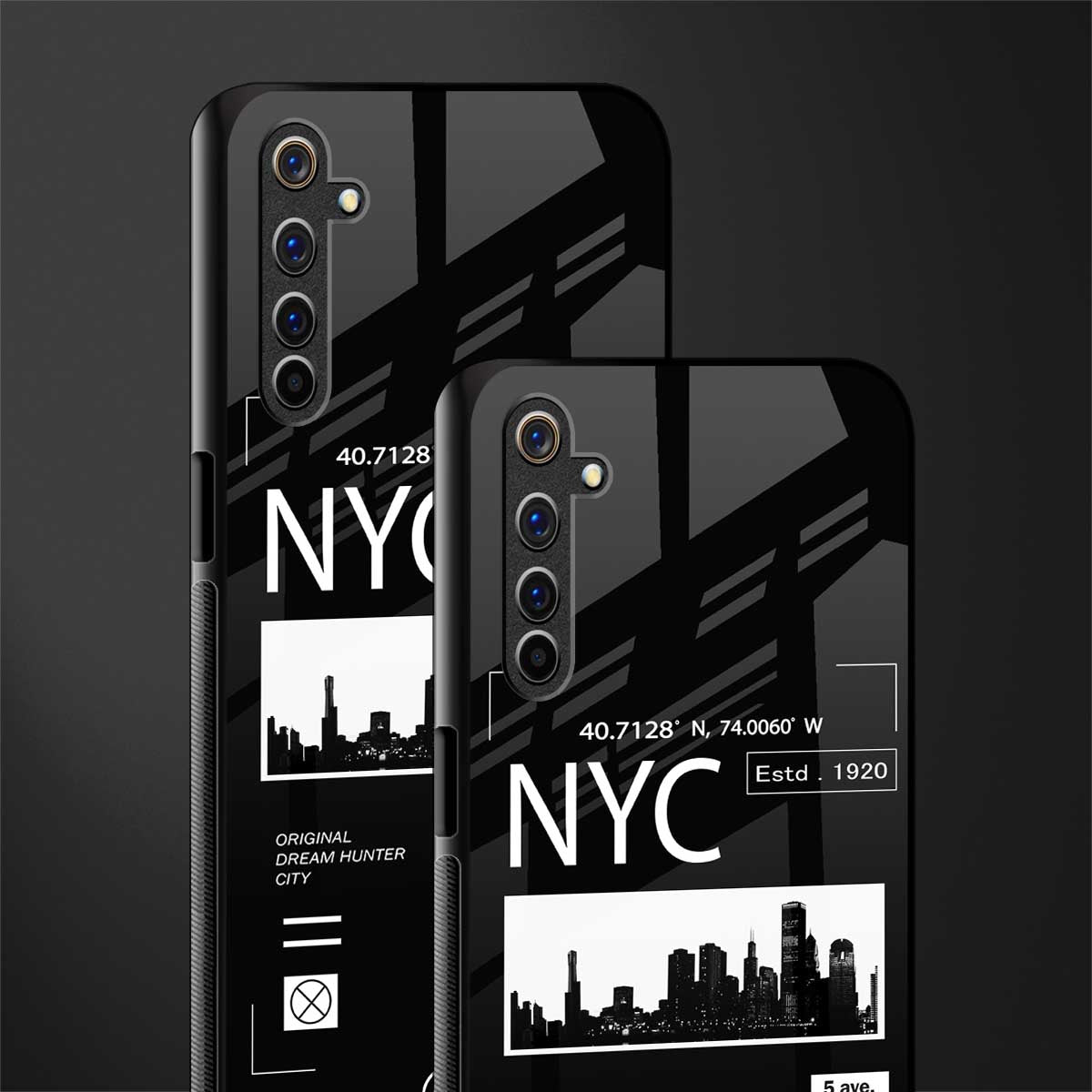 nyc glass case for realme 6i image-2