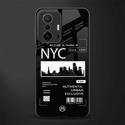 nyc glass case for mi 11t pro 5g image