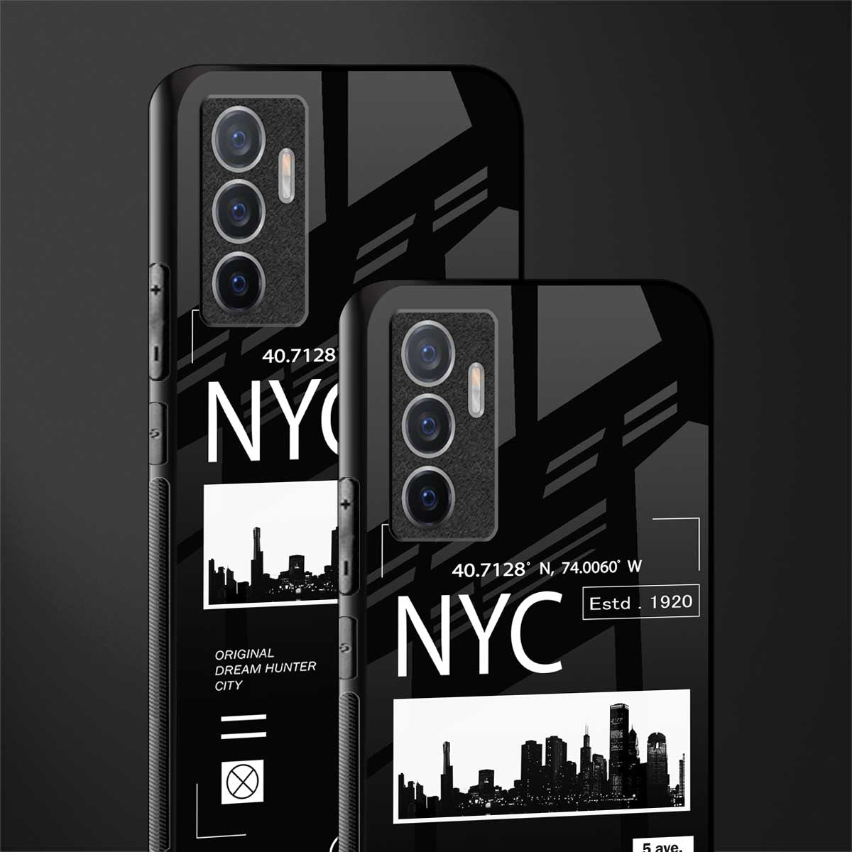 nyc glass case for vivo v23e image-2