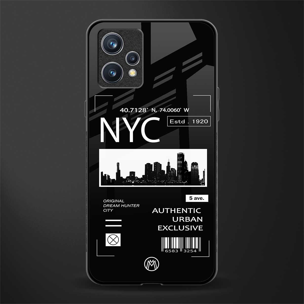 nyc glass case for realme 9 pro plus 5g image