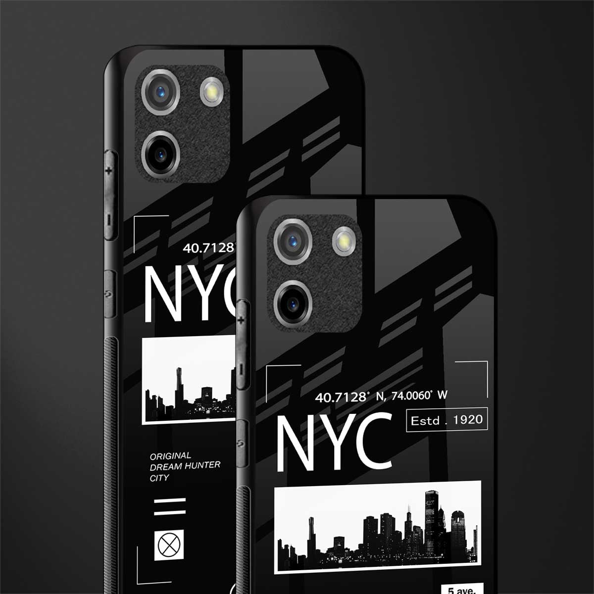 nyc glass case for realme c11 image-2