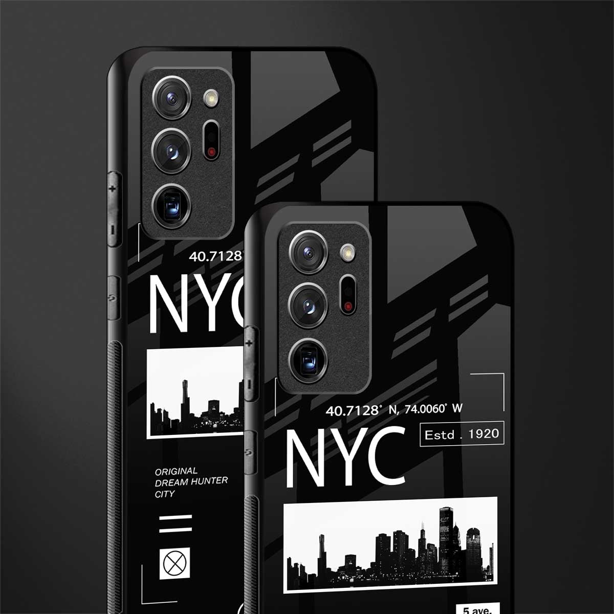 nyc glass case for samsung galaxy note 20 ultra 5g image-2