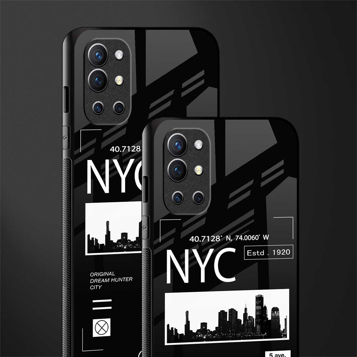nyc glass case for oneplus 9r image-2