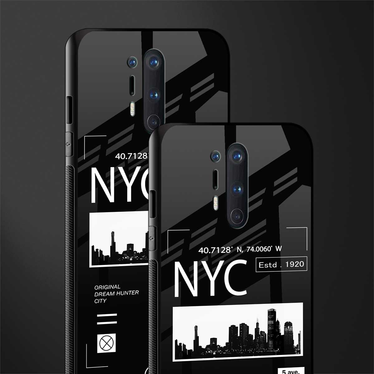nyc glass case for oneplus 8 pro image-2