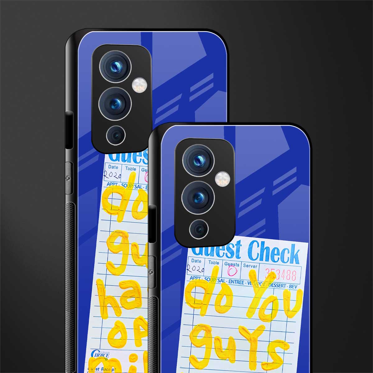 oat milk back phone cover | glass case for oneplus 9