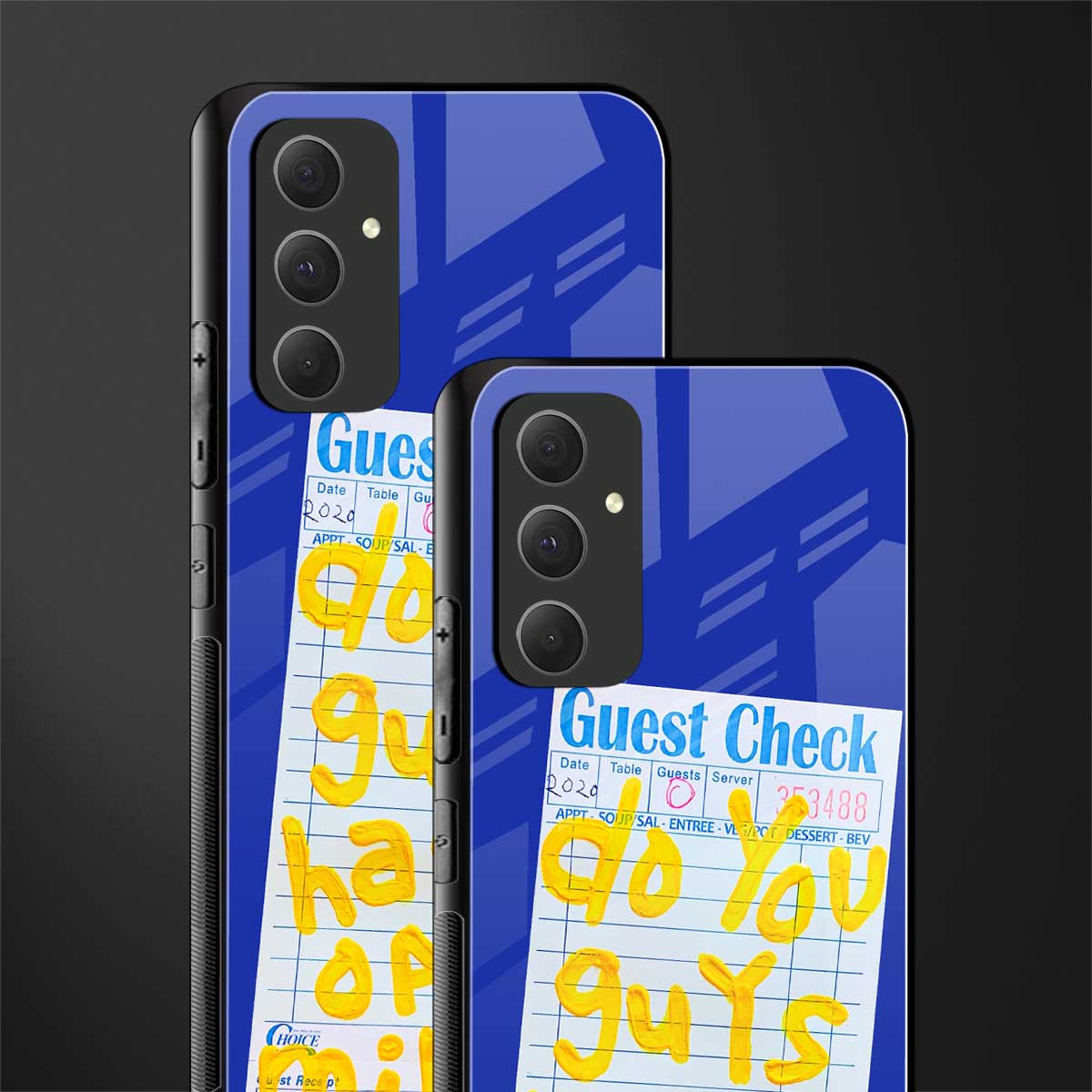 oat milk back phone cover | glass case for samsung galaxy a54 5g