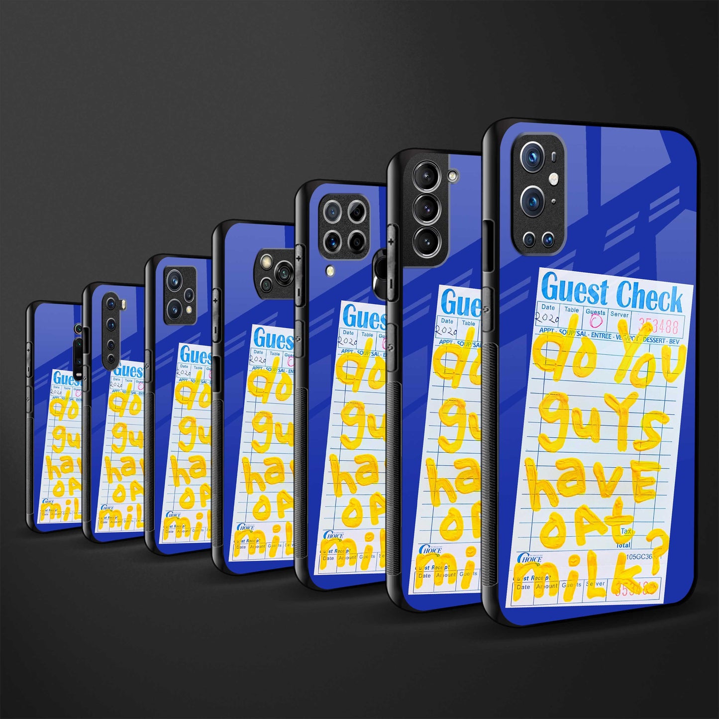 oat milk back phone cover | glass case for vivo v25-5g