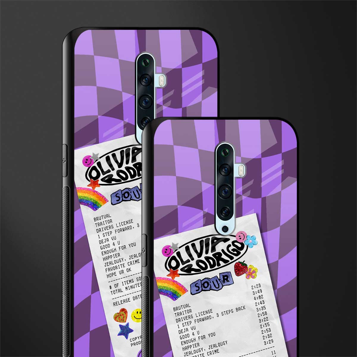 olivia rodrigo glass case for oppo reno 2f image-2