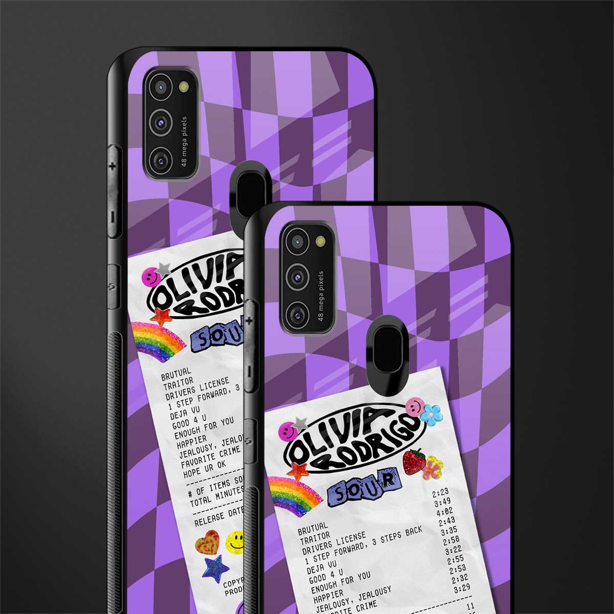 olivia rodrigo glass case for samsung galaxy m21 image-2