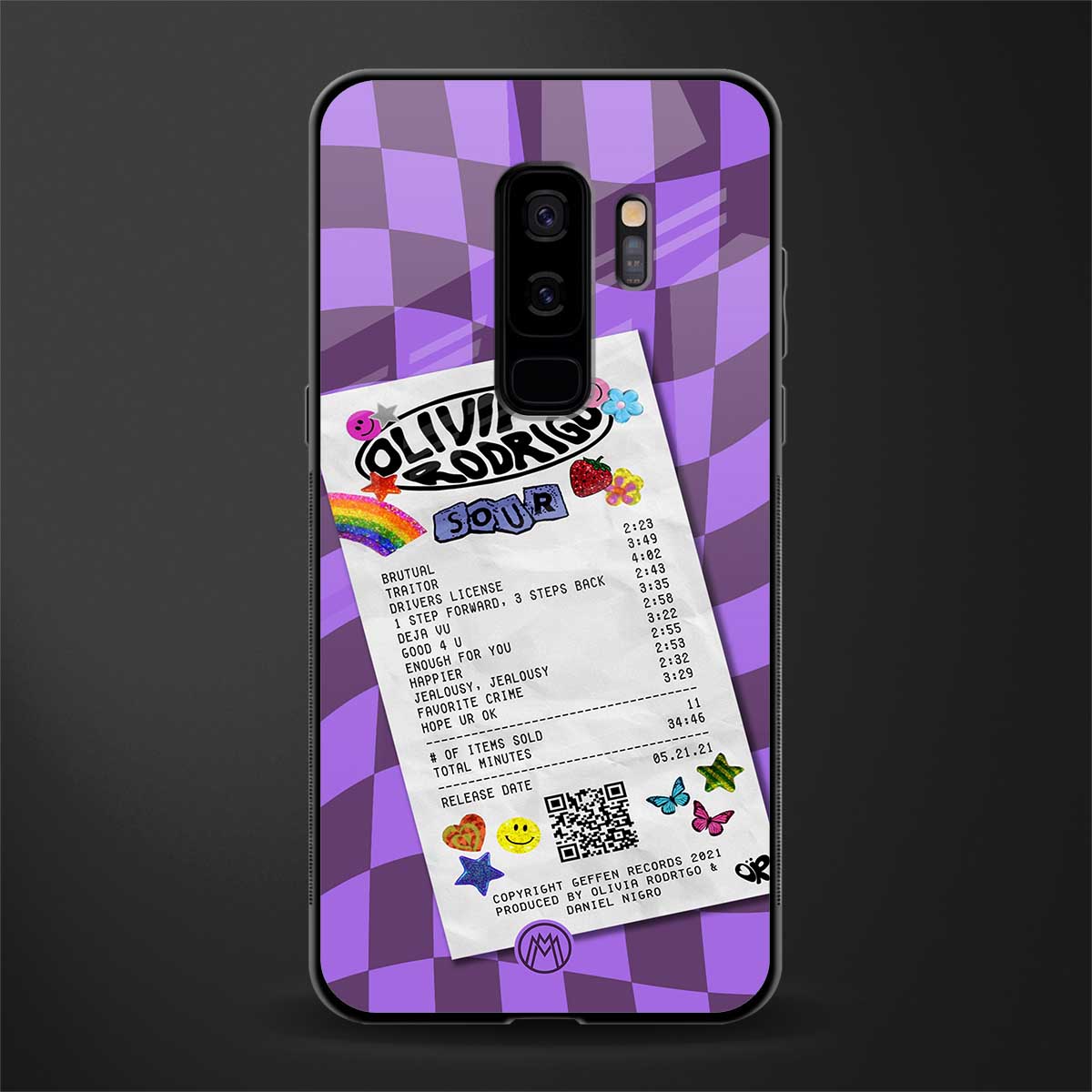 olivia rodrigo glass case for samsung galaxy s9 plus image