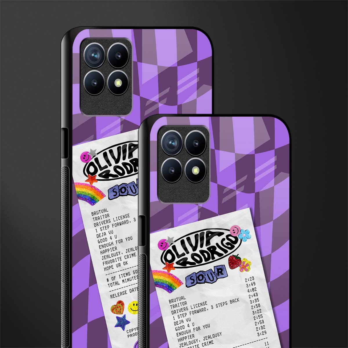 olivia rodrigo glass case for realme 8i image-2