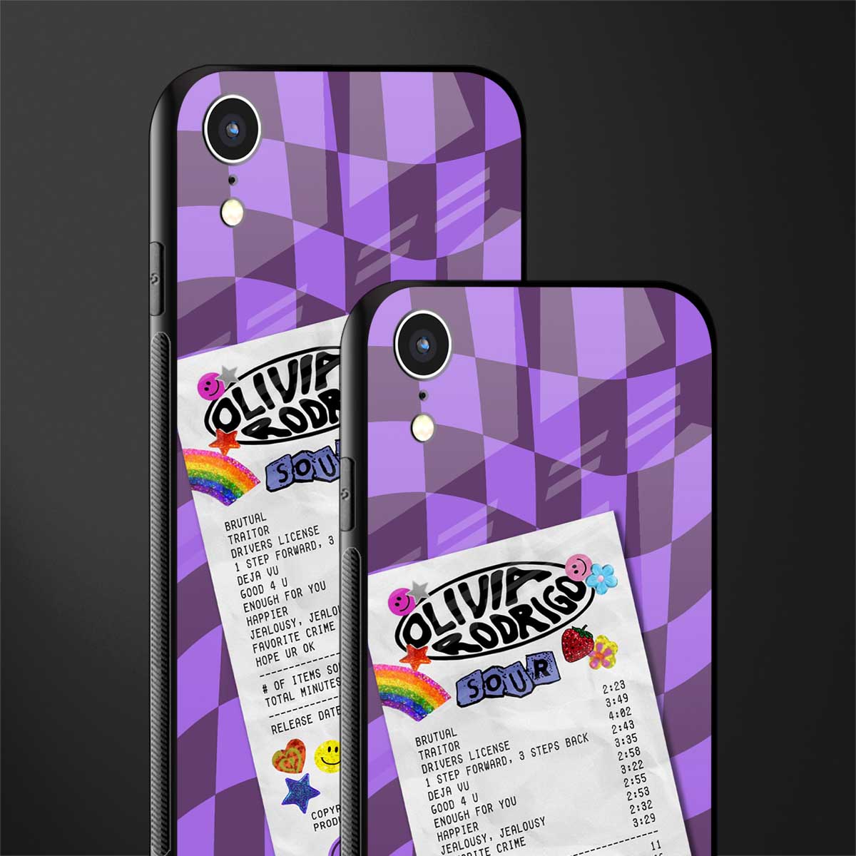 olivia rodrigo glass case for iphone xr image-2