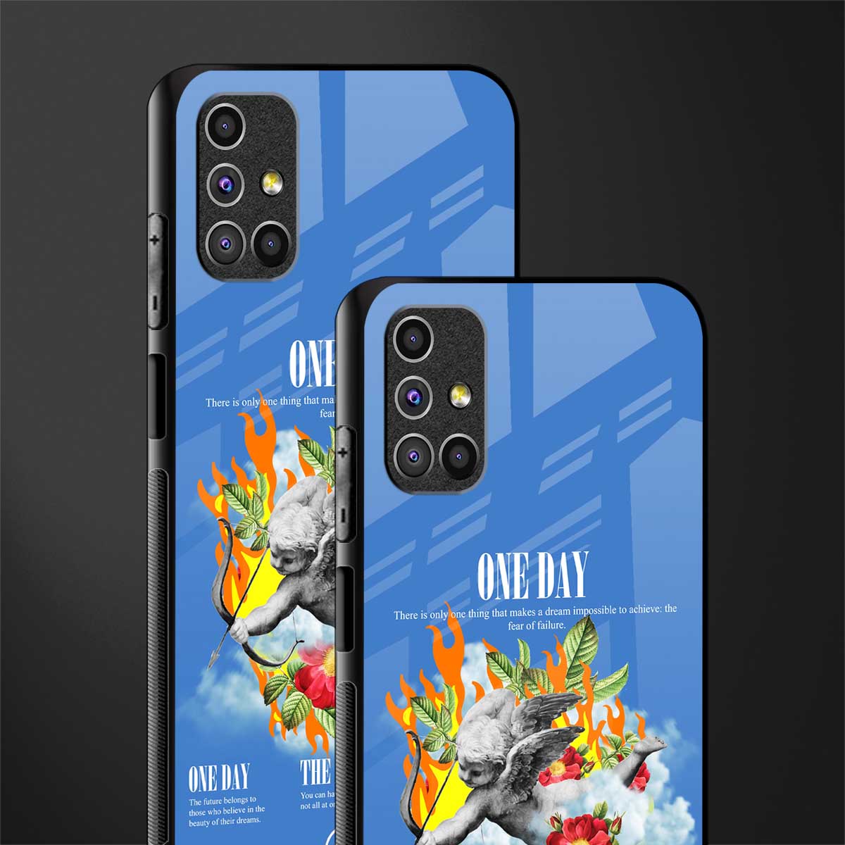 one day glass case for samsung galaxy m31s image-2