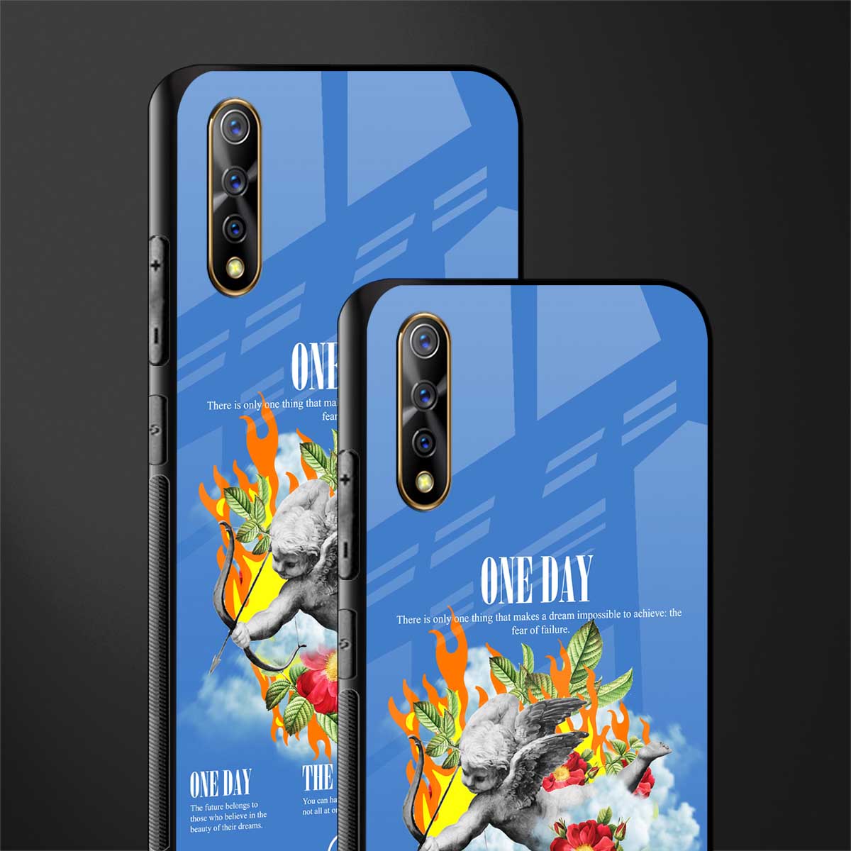 one day glass case for vivo z1x image-2