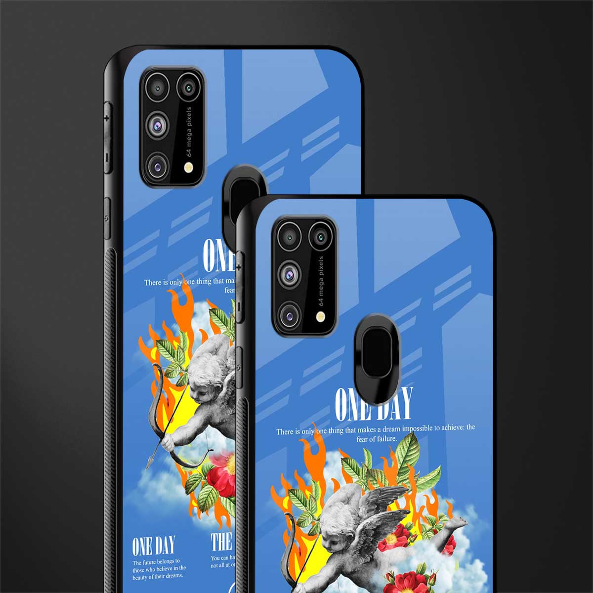 one day glass case for samsung galaxy f41 image-2