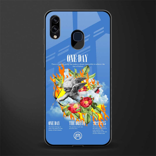 one day glass case for samsung galaxy a20 image