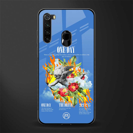 one day glass case for redmi note 8 image