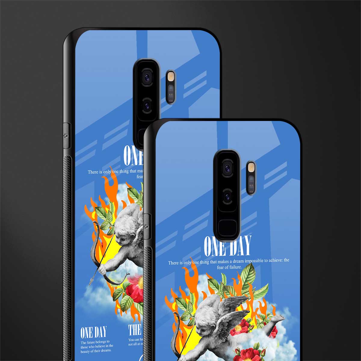 one day glass case for samsung galaxy s9 plus image-2