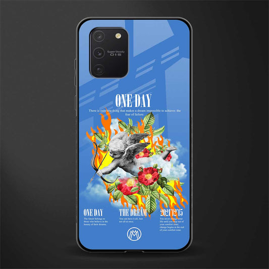one day glass case for samsung galaxy a91 image