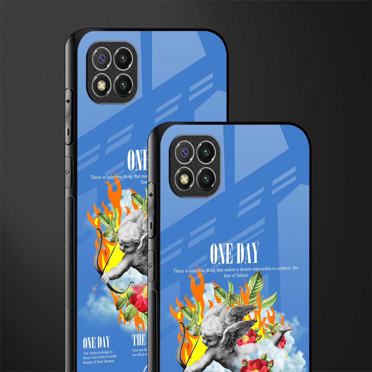 one day glass case for poco c3 image-2