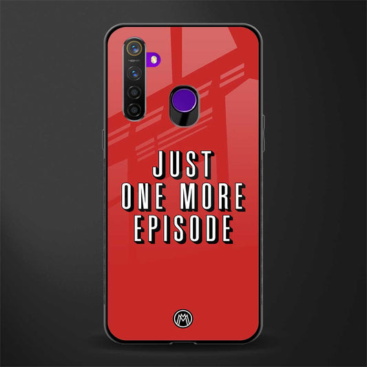 one more episode netflix glass case for realme 5 image