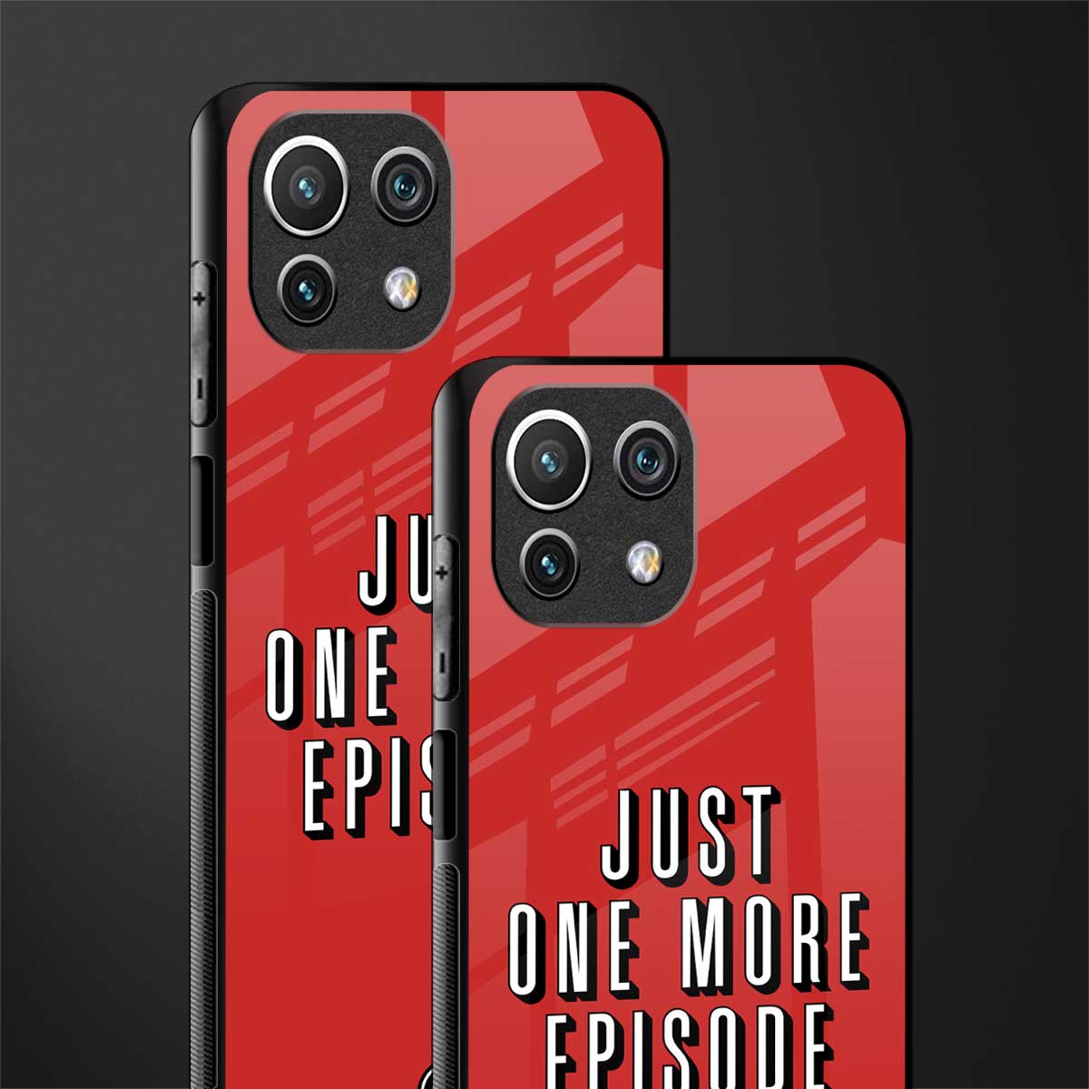 one more episode netflix glass case for mi 11 lite image-2