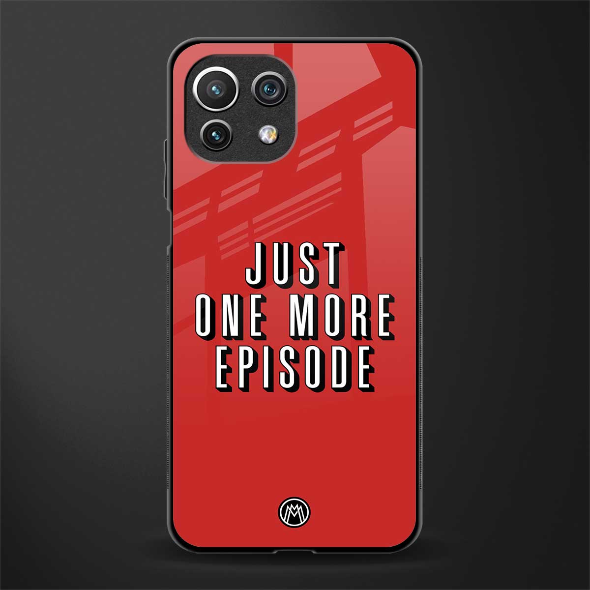 one more episode netflix glass case for mi 11 lite image