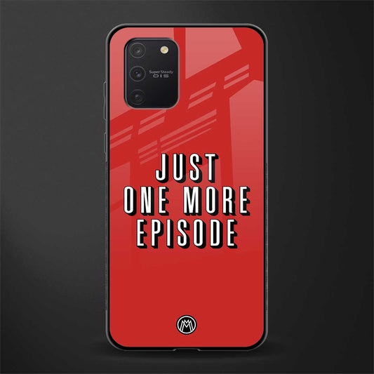 one more episode netflix glass case for samsung galaxy a91 image