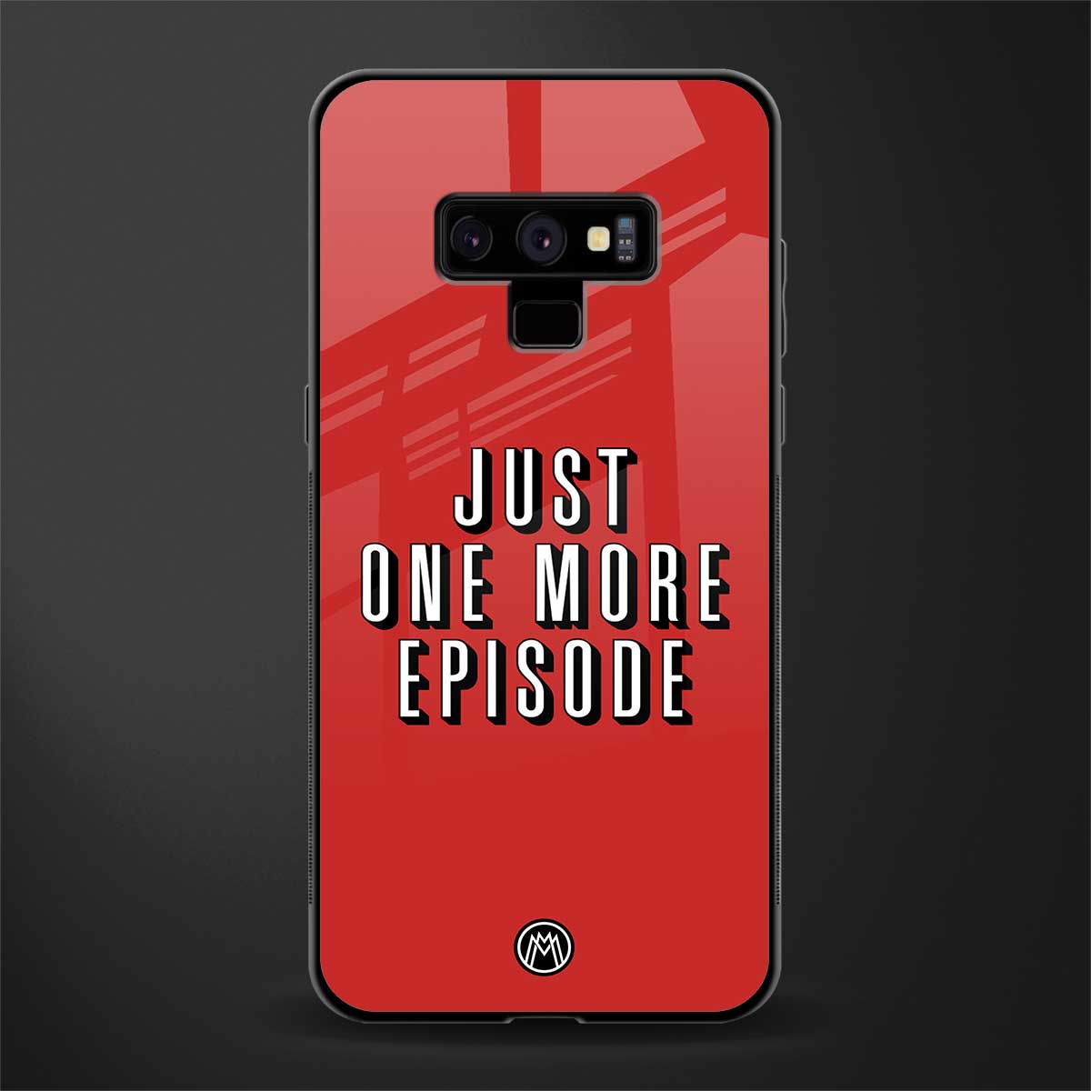 one more episode netflix glass case for samsung galaxy note 9 image