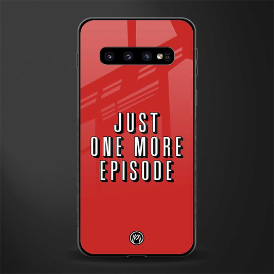 one more episode netflix glass case for samsung galaxy s10 plus image