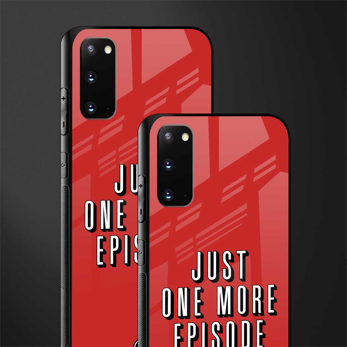 one more episode netflix glass case for samsung galaxy s20 image-2