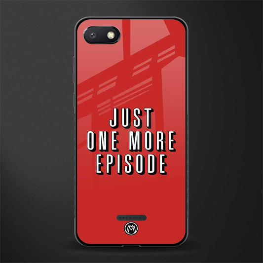 one more episode netflix glass case for redmi 6a image