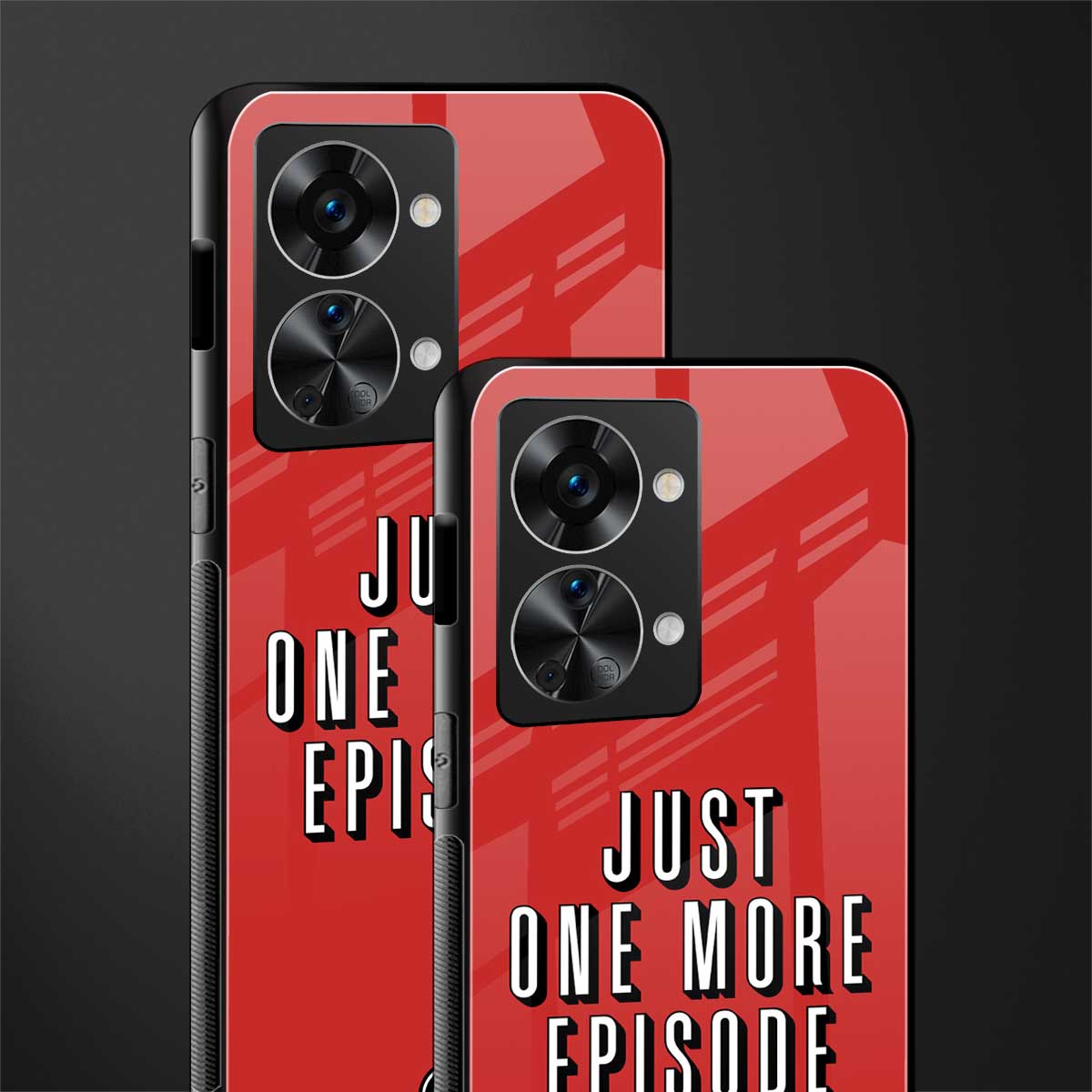 one more episode netflix glass case for phone case | glass case for oneplus nord 2t 5g