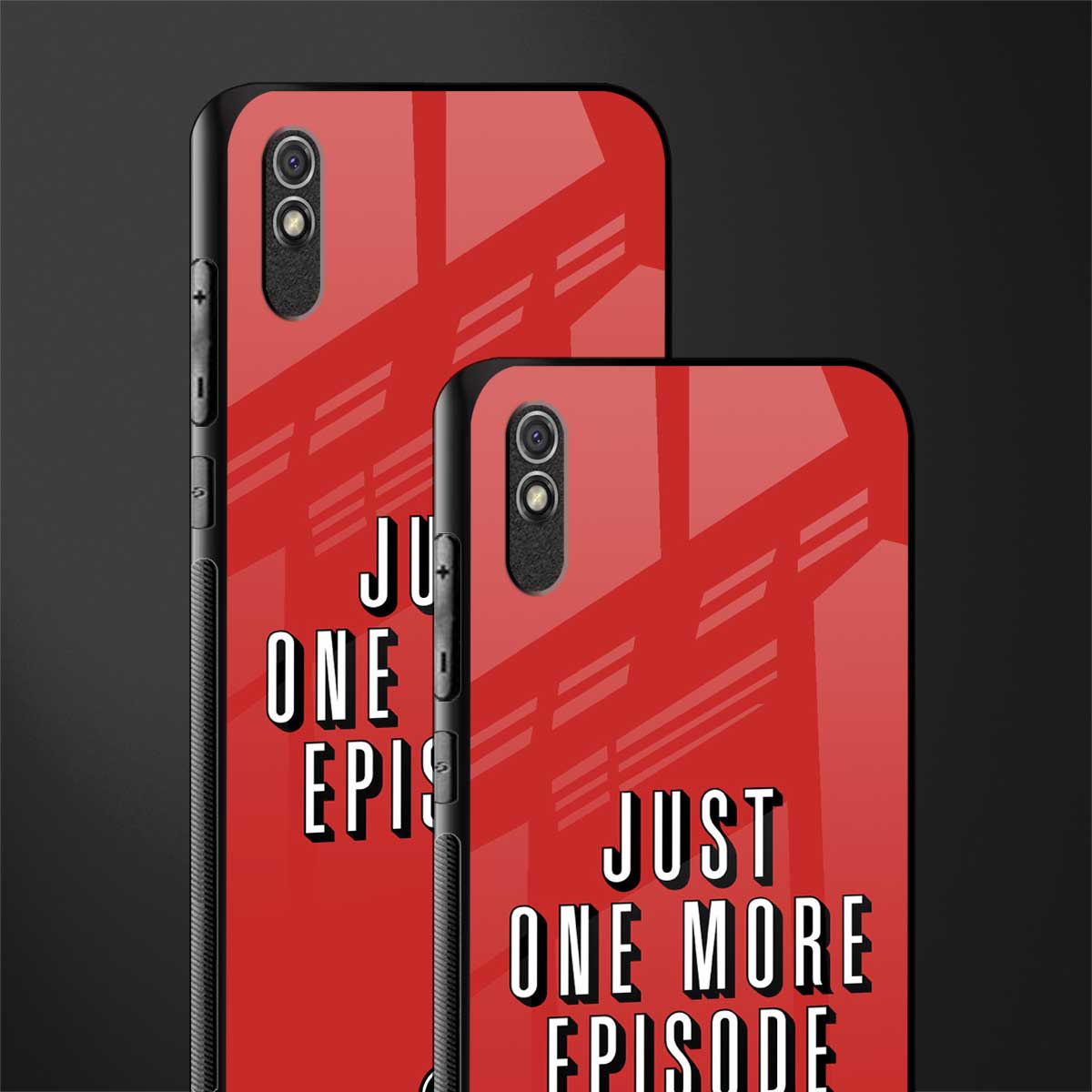 one more episode netflix glass case for redmi 9a image-2
